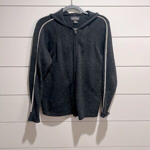 Woolrich Ontx Heather Full Zip up sweater  Size large